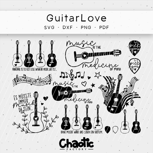 Plotterdatei GuitarLove