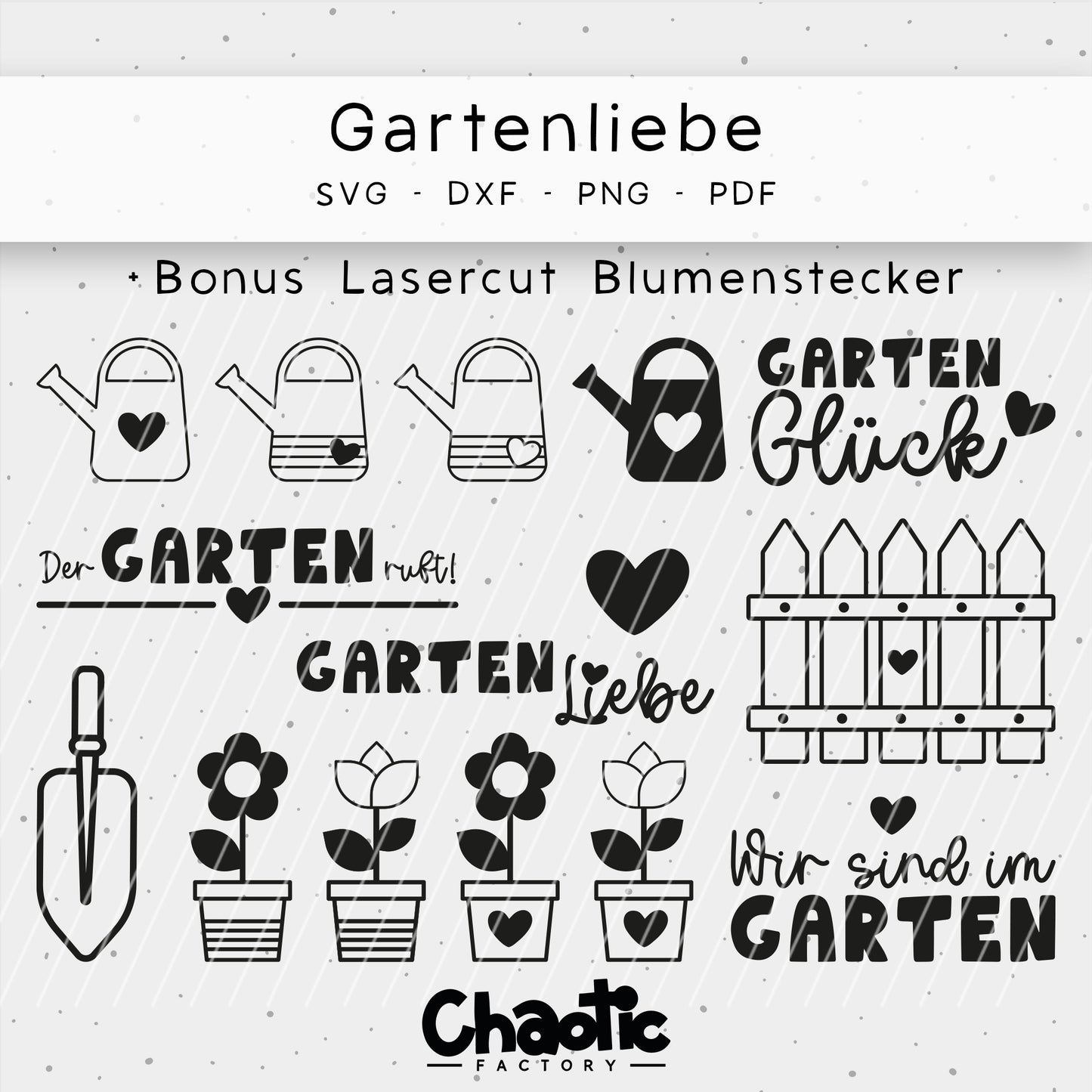 Plotterdatei Gartenliebe