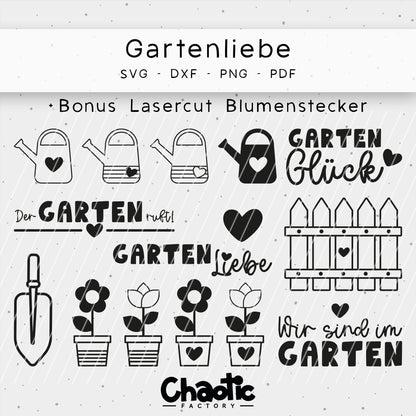 Plotterdatei Gartenliebe