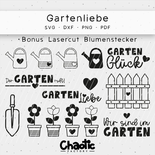 Plotterdatei Gartenliebe
