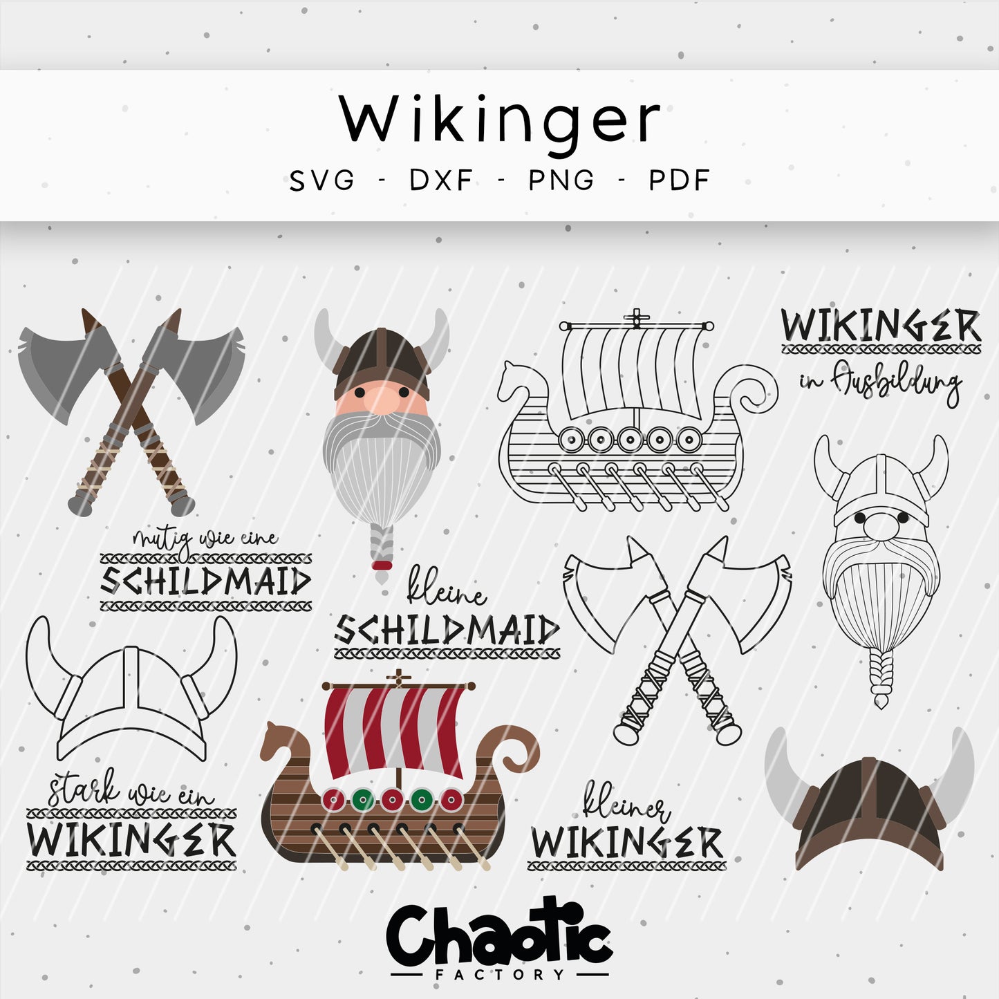 Plotterdatei Wikinger