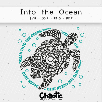 Plotterdatei Into the Ocean