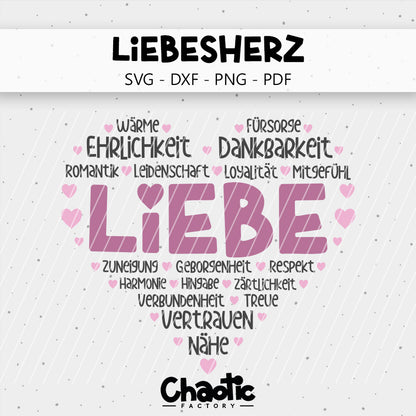 Plotterdatei Liebesherz