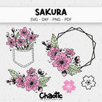 Plotterdatei Sakura
