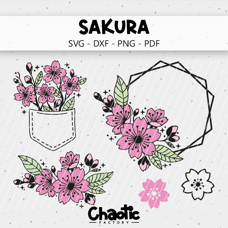 Plotterdatei Sakura