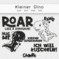 Plotterdatei Kleiner Dino
