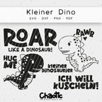 Plotterdatei Kleiner Dino