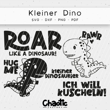 Plotterdatei Kleiner Dino