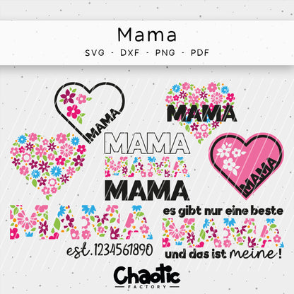 Plotterdatei Mama