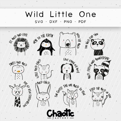 Plotterdatei Wild Little One