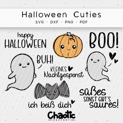 Plotterdatei Halloween Cuties