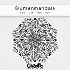 Plotterdatei Blumenmandala