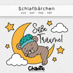 Plotterdatei Schlafbärchen