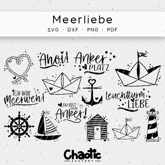 Plotterdatei Meerliebe
