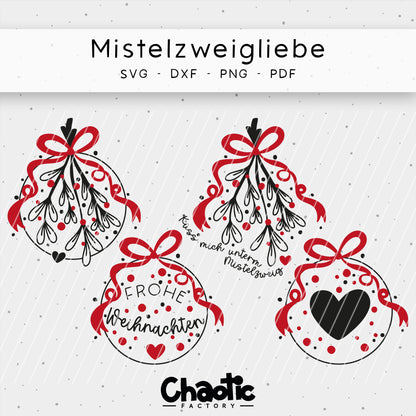 Plotterdatei Mistelzweigliebe