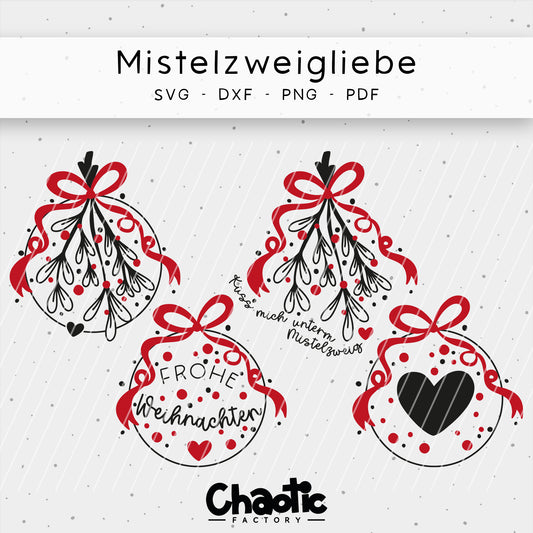 Plotterdatei Mistelzweigliebe