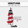 Plotterdatei Herzturm