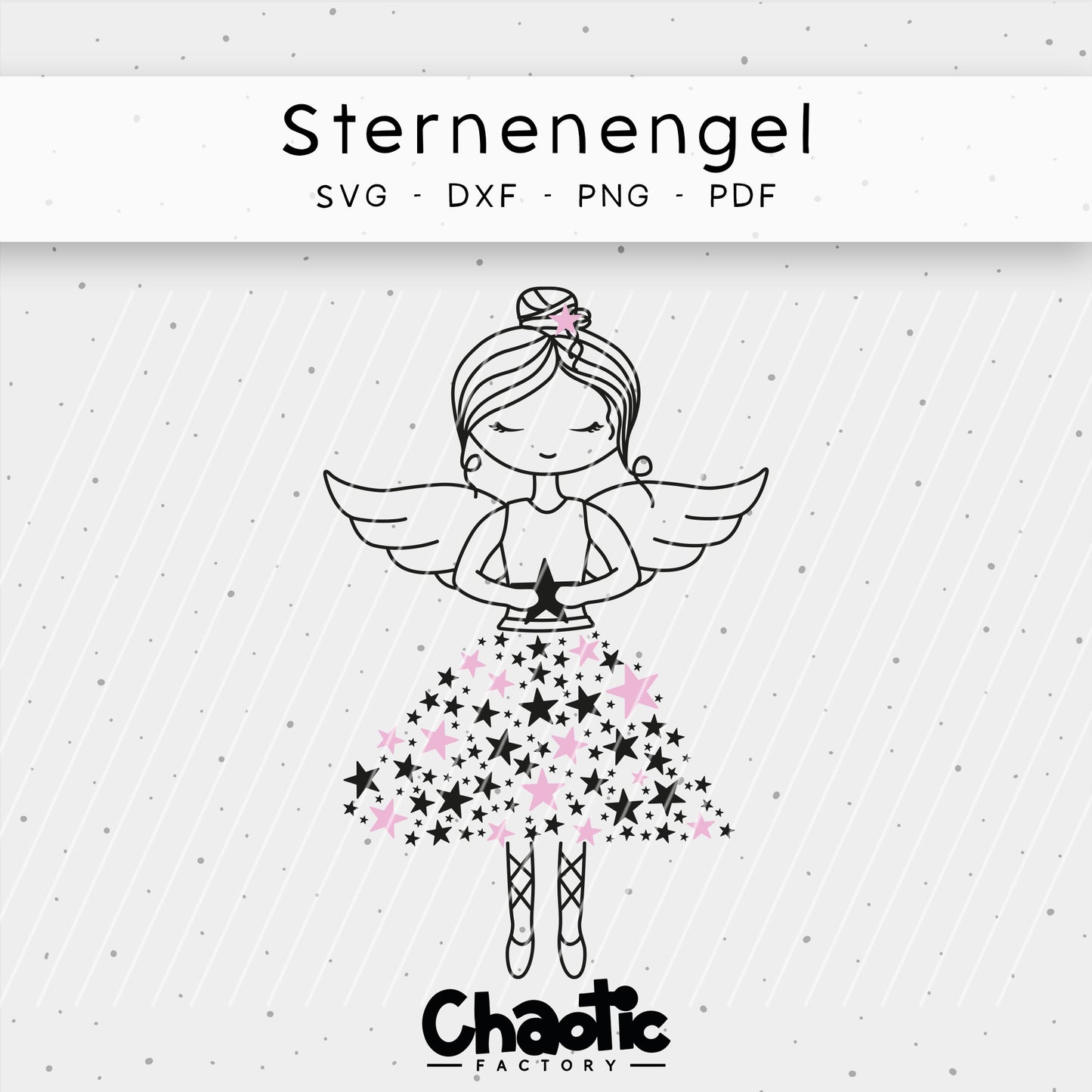 Plotterdatei Sternenengel