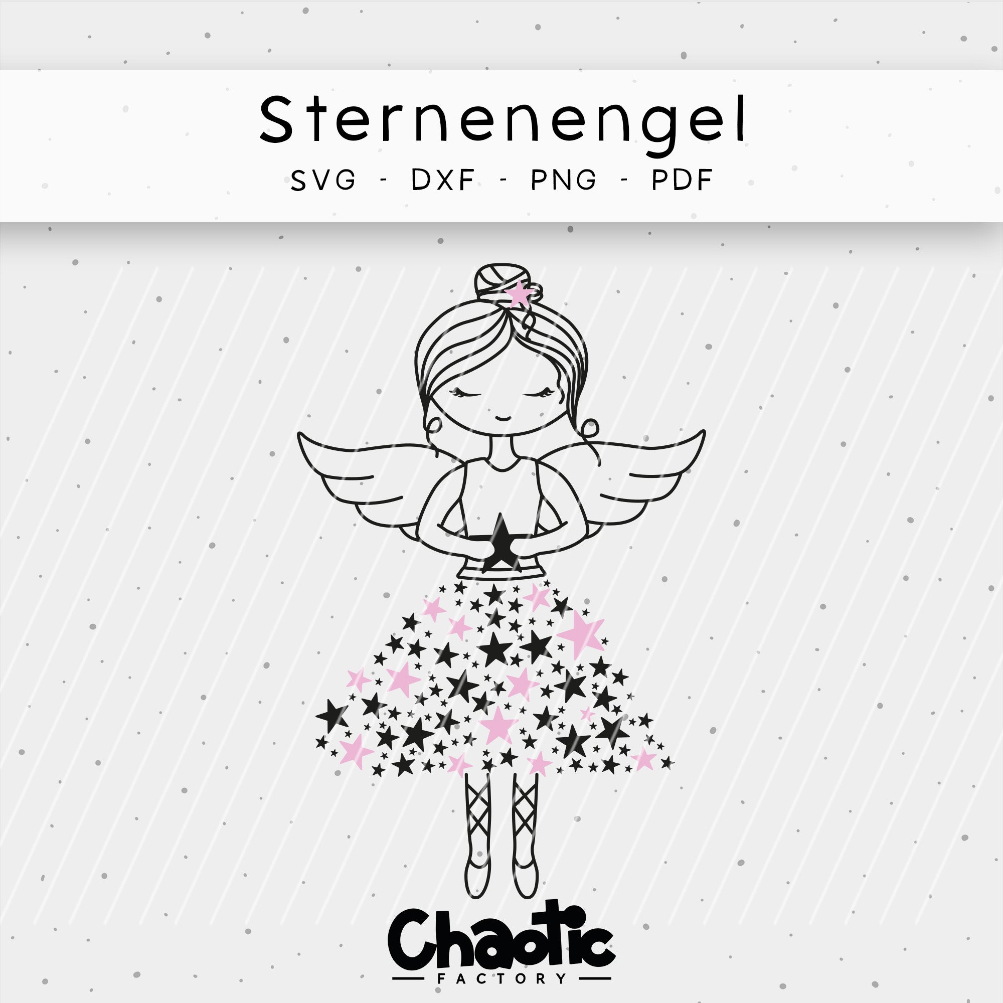 Plotterdatei Sternenengel