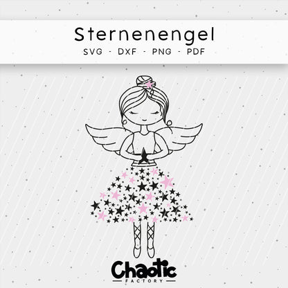 Plotterdatei Sternenengel