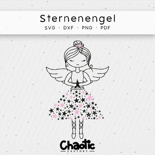 Plotterdatei Sternenengel