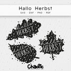 Plotterdatei Hallo Herbst