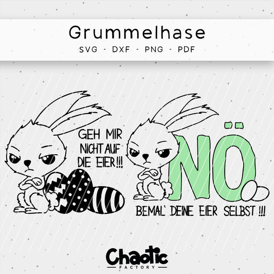 Plotterdatei Grummelhase