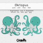 Plotterdatei Oktopus