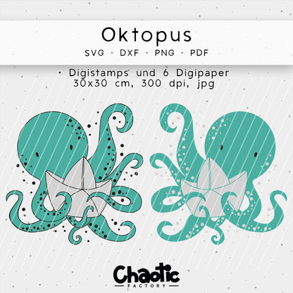 Plotterdatei Oktopus