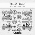 Plotterdatei Moin! Ahoi!