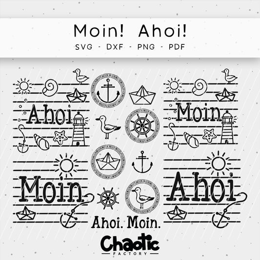 Plotterdatei Moin! Ahoi!