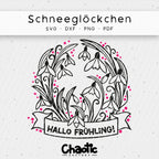 Plotterdatei Schneeglöckchen