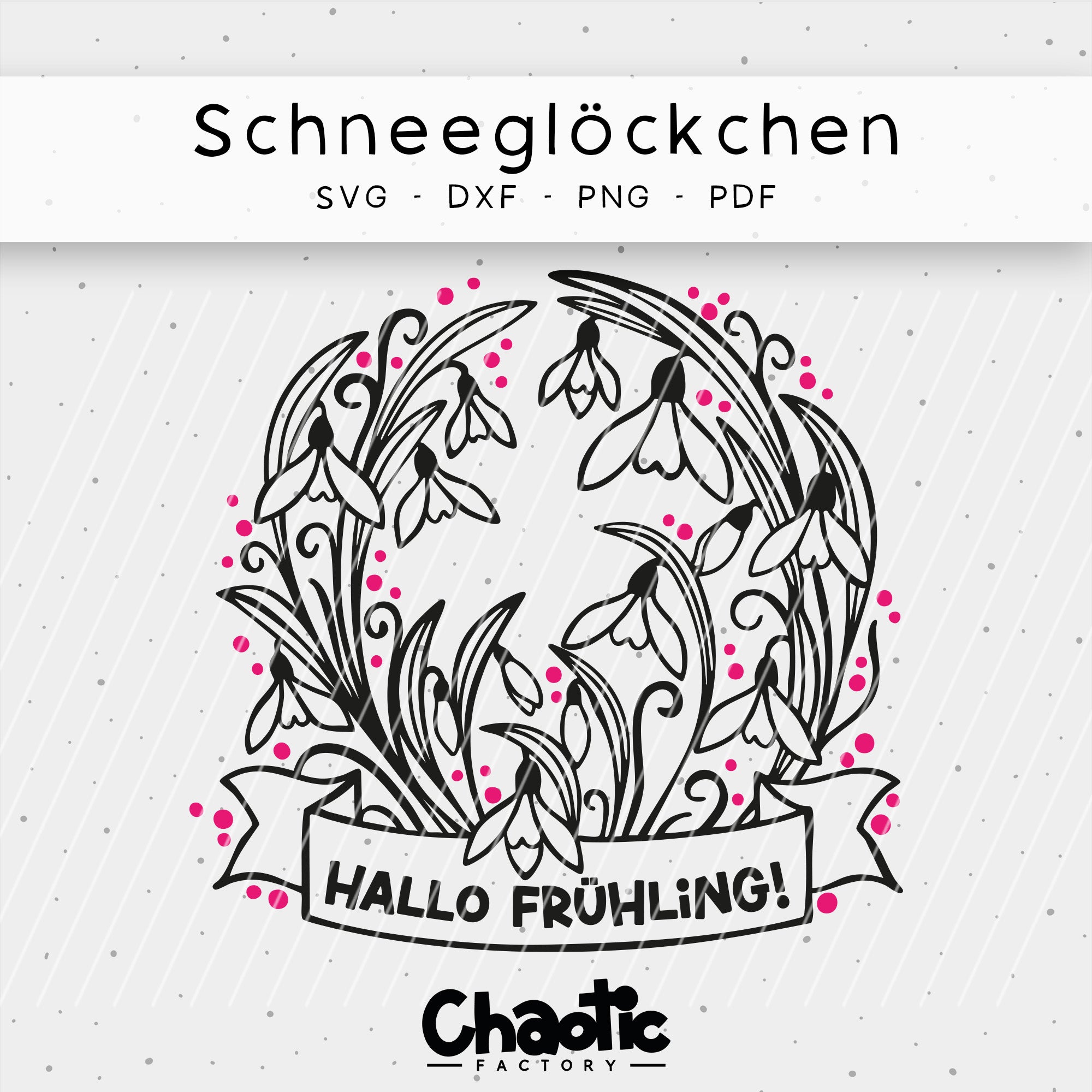 Plotterdatei Schneeglöckchen