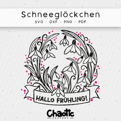 Plotterdatei Schneeglöckchen