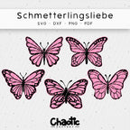 Plotterdatei Schmetterlingsliebe