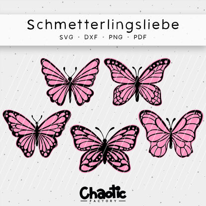 Plotterdatei Schmetterlingsliebe