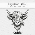 Plotterdatei Highland Cow