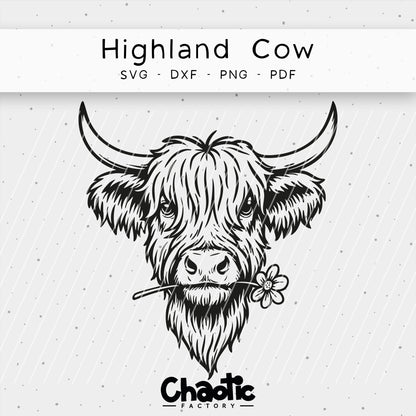 Plotterdatei Highland Cow