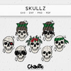 Plotterdatei SKULLZ