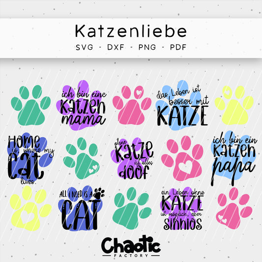 Plotterdatei Katzenliebe