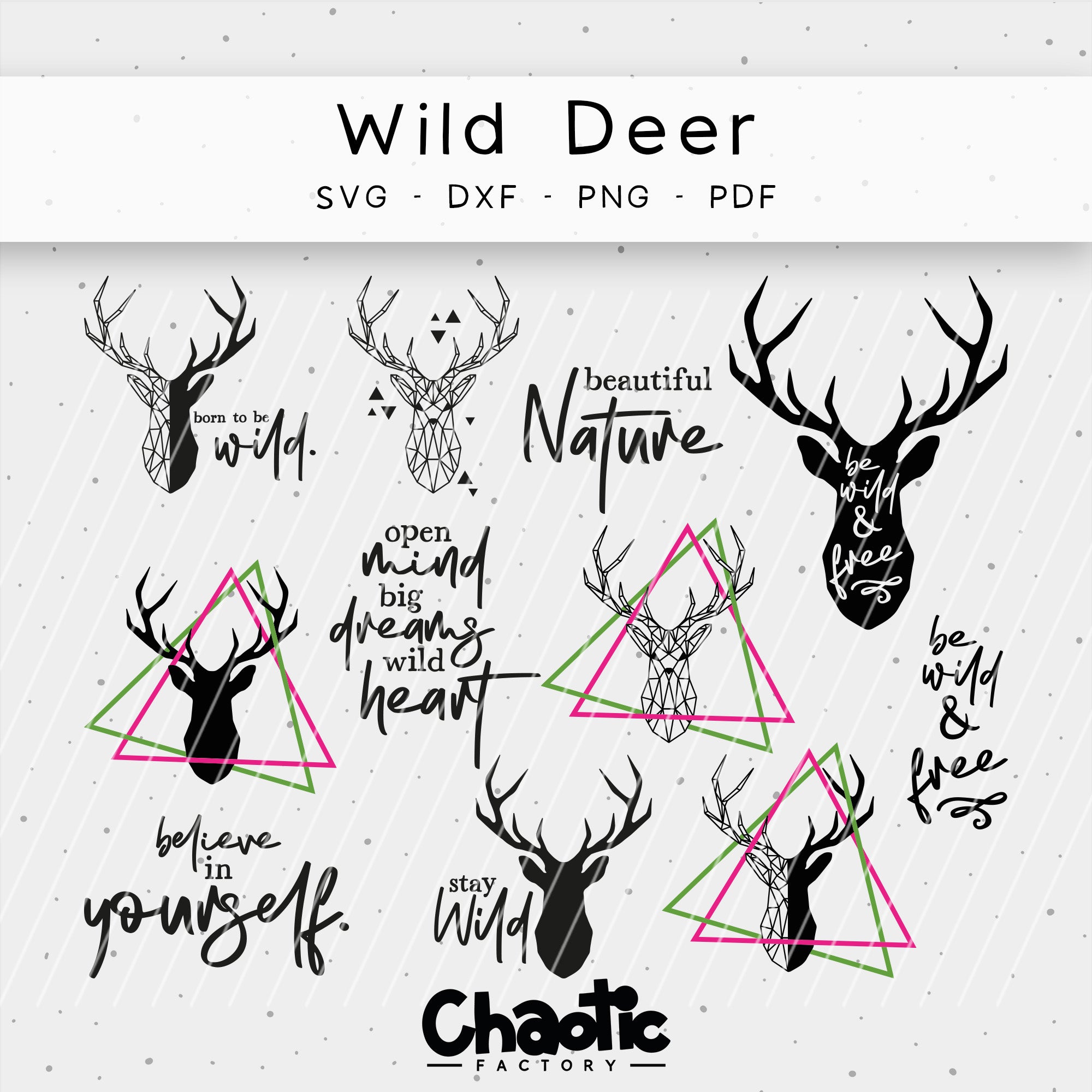 Plotterdatei Wild Deer