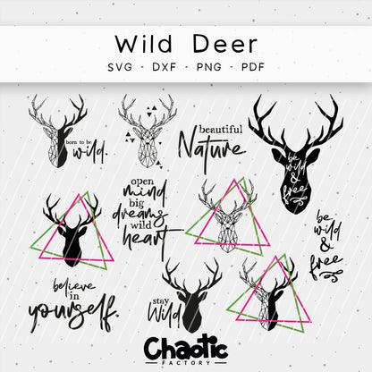 Plotterdatei Wild Deer