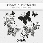 Plotterdatei Chaotic Butterfly