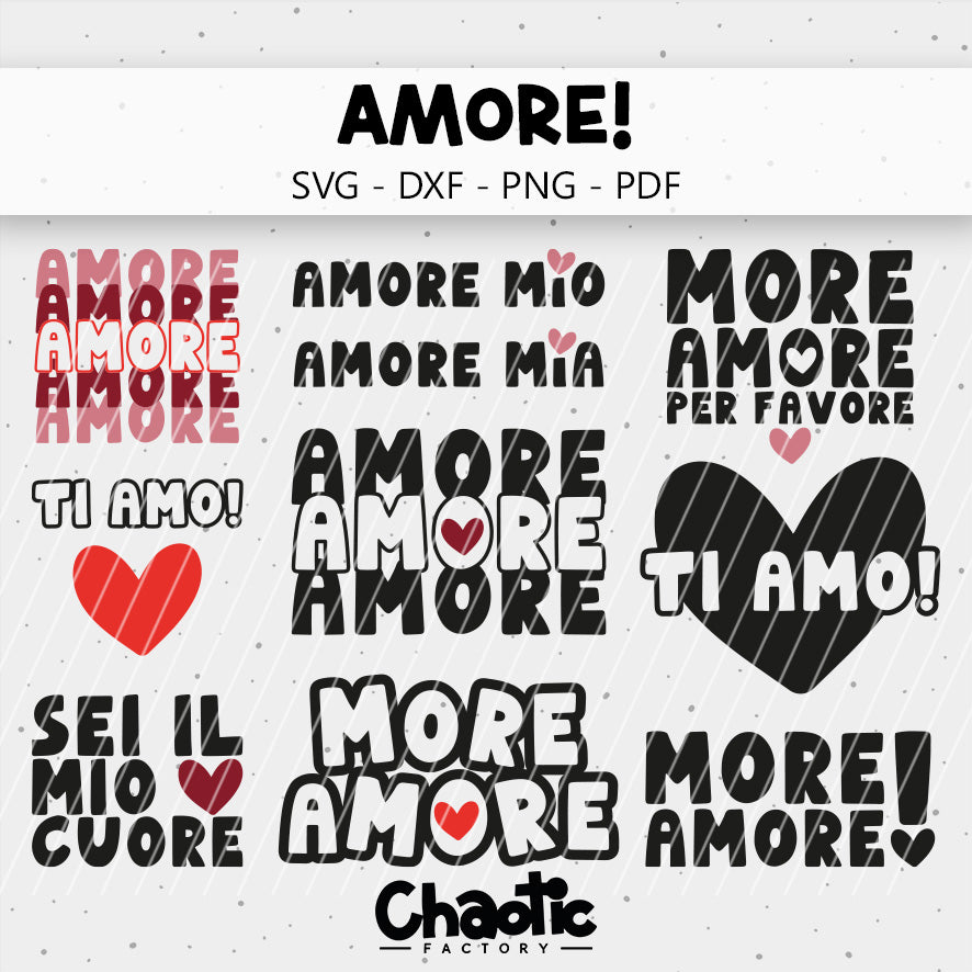 Plotterdatei Amore!