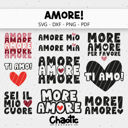 Plotterdatei Amore!