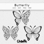 Plotterdatei Butterfly