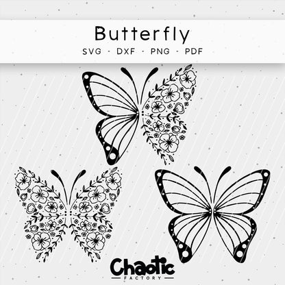 Plotterdatei Butterfly