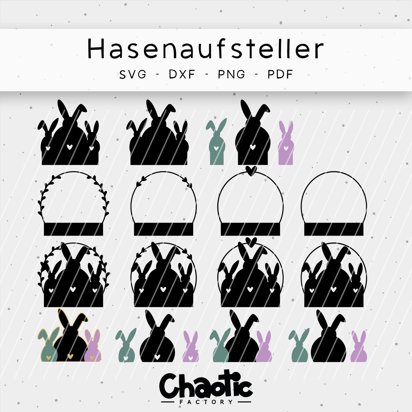 Plotterdatei Hasenaufsteller