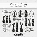 Plotterdatei Ostergrüße