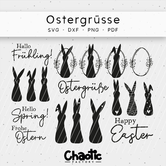 Plotterdatei Ostergrüße